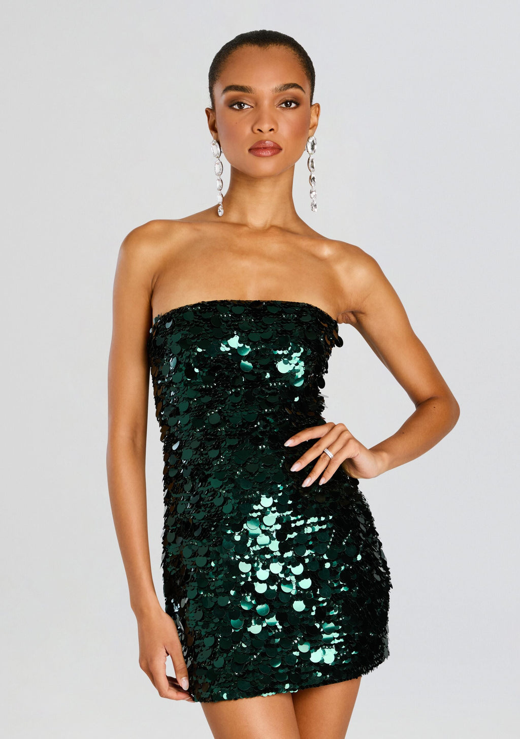 Nolia Sequin Embellished Dress