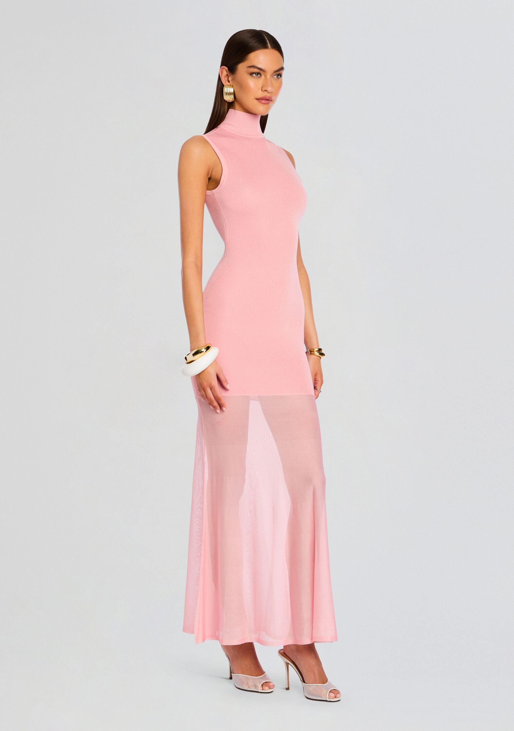 Amine Knit Maxi Dress