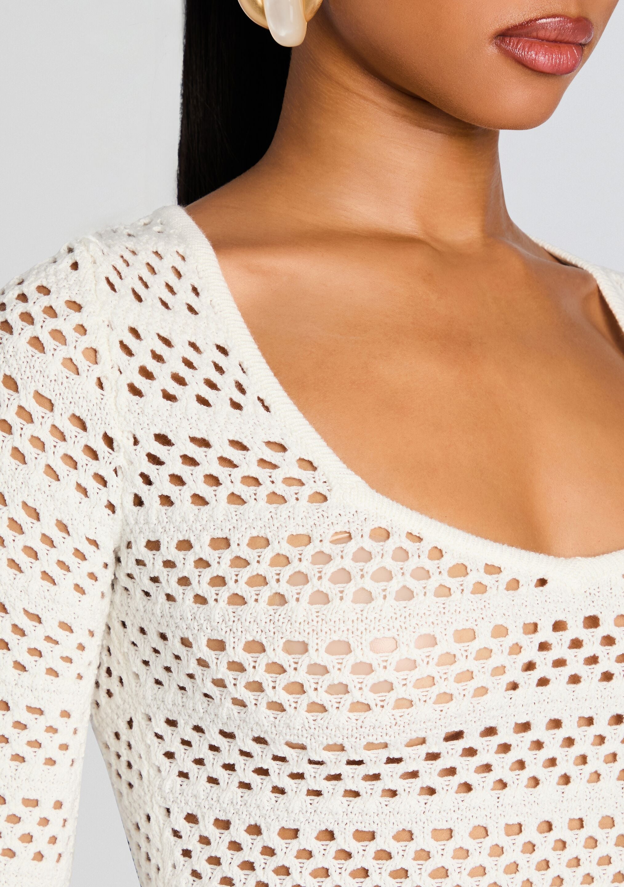 Sophie Crochet Mini Dress