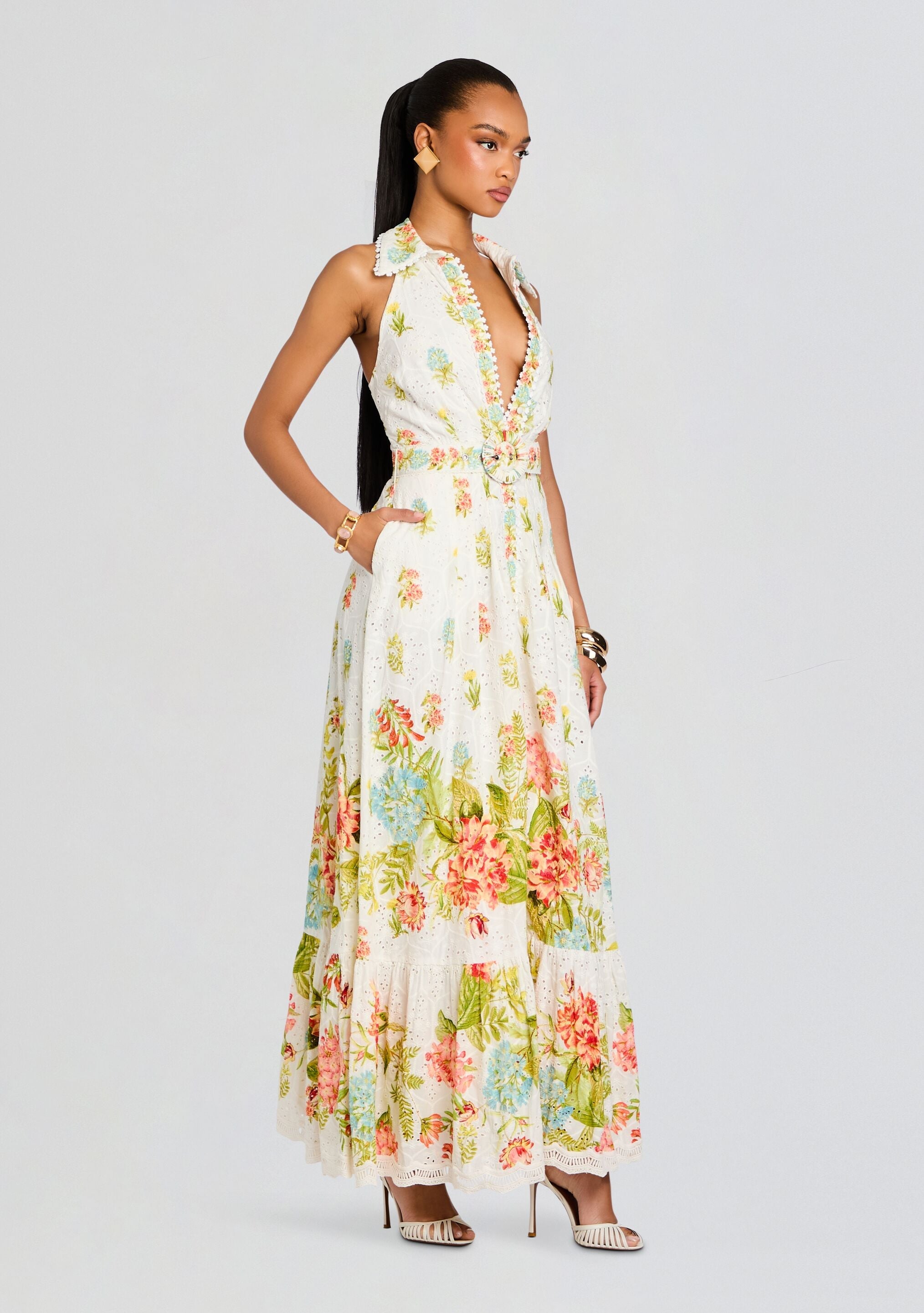 Dhun Long Shirt Dress