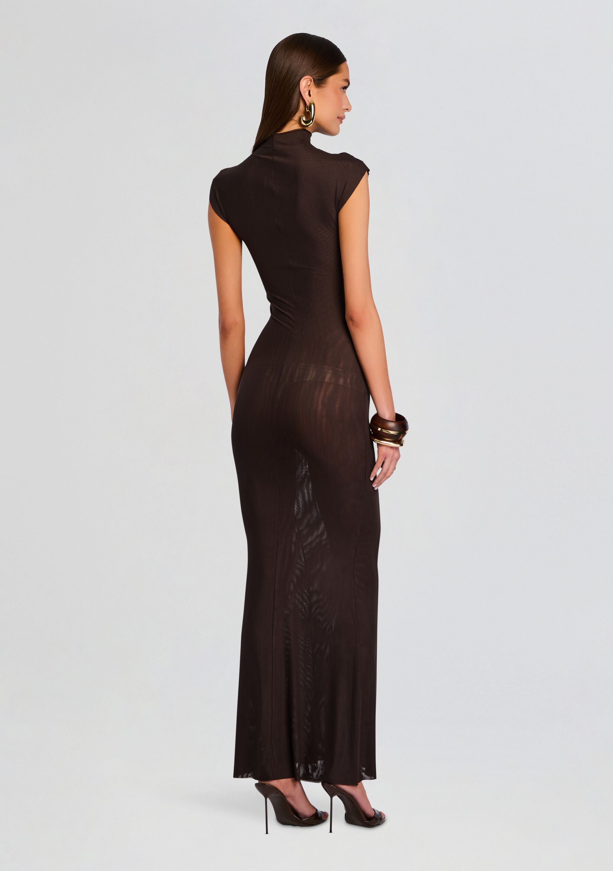 Laissa Mesh Maxi Dress